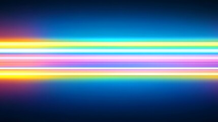 Wall Mural - Colorful neon lights, abstract background, design