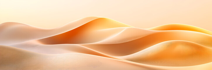 Wall Mural - Simple abstract desert background