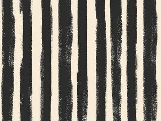 seamless pattern featuring vertical black brushstroke stripes on light background, creating bold and modern texture. design is simple yet striking, ideal for various applications
