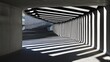 © Geek Pixel - Modern architecture staircase with striking light and shadow patterns