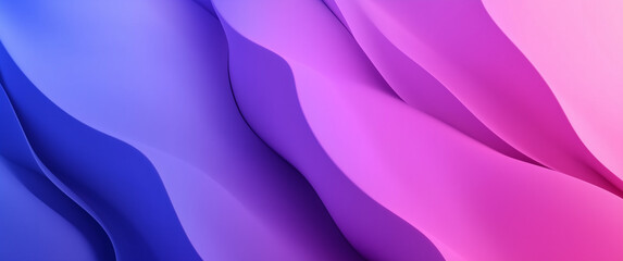 Wall Mural - vibrant gradient abstract waves