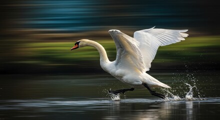 Wall Mural - bird in flight