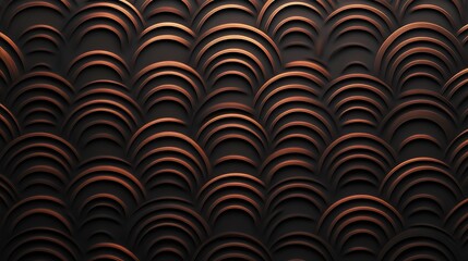 Dark bronze wave pattern texture