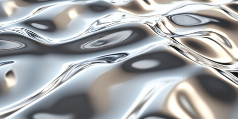 A smooth, silver diamond pattern with shimmering light that dances across the surface. The sparkling effect is subtle yet striking, ideal for creating a refined, elegant aesthetic in high-end design