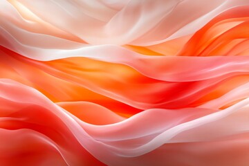 Aufkleber - Luxurious satin fabric showcases smooth folds and a rich sheen, beautifully illuminated by natural light, creating a sophisticated atmosphere with copy space