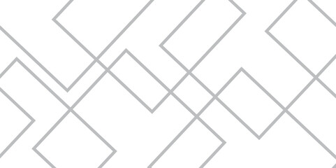Leinwandbilder - grey geometric overlapping arrows seamless pattern. Modern white transparent material in triangle technology line vector background. abstract style hipster isolated geometric outline corporate design	