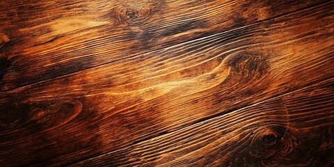 Poster - Rustic Textured Wooden Planks with Rich Natural Grain for Rustic Interior Background : Generative AI