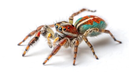 colorful jumping spider,