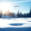 © Arthur Constantine - Melting Snow: Water Droplets in Winter Sunlight