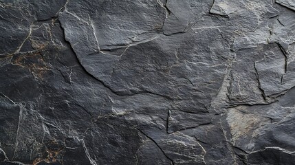 Wall Mural - Dark stone wall texture background