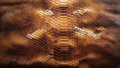 Wall Mural - close-up view of intricate snake skin patterns highlighting texture and colors