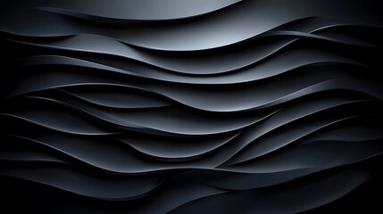 Wall Mural - Dark wave abstract background texture