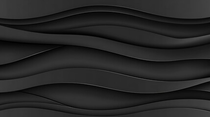 Wall Mural - Dark wavy abstract background (4)