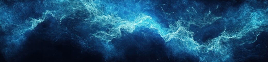 Wall Mural - abstract blue nebula texture.