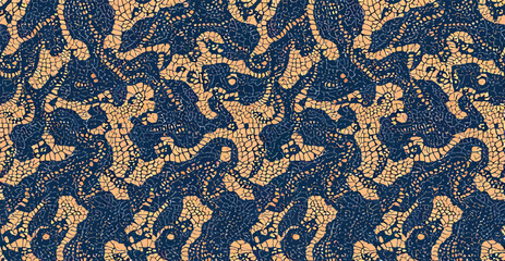 snake seamless pattern