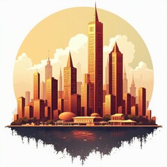 Poster - City Skyline