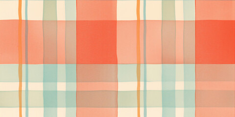 Wall Mural - Abstract Plaid Pattern with Shimmering Colors