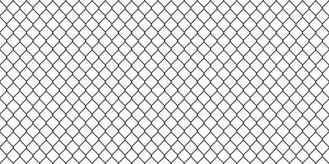 Seamless wire mesh pattern. Metal grid texture vector illustration. Industrial and construction design element isolated on white background.