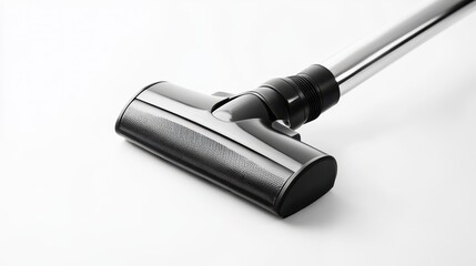 Wall Mural - Close-up of a vacuum cleaner nozzle isolated on a white background, perfect for vacuum cleaner accessories.