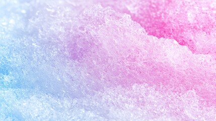 Wall Mural - Pastel-colored ice texture, close-up; winter background