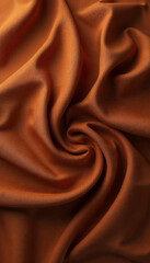 Brown Silk fabric background