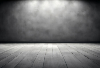 Wall Mural - cement black blank banner room empty gray studio wall background dark grey abstract gradient light t