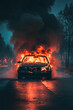 © Christopher - car in fire