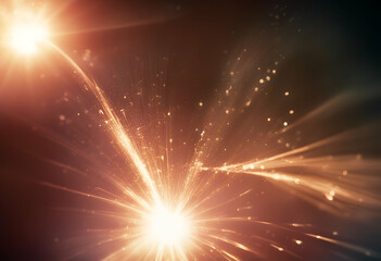 light glowing flare effect bright flash special shining ray explodes sun lens glow shine abstract gl