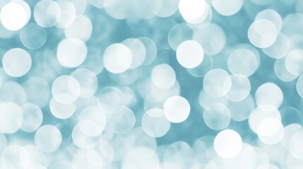 Wall Mural - abstract teal bokeh background