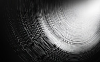 Wall Mural - a modern, sleek, and clean black background with dark accents showcases an abstract pattern of light