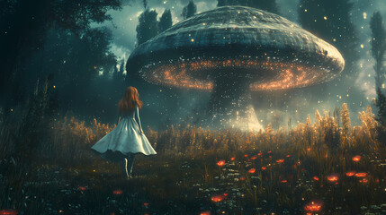 envision how contemporary artifacts evolve in a distant future, reimagined by an alien culture, refl