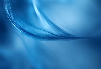 Wall Mural - blue design lines shape color smooth background curve abstract blurred sky light texture pattern wat
