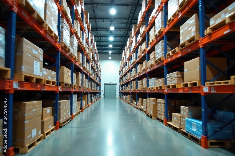 Heavy-duty warehouse racking system, maximum storage , organization ...