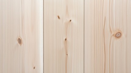 Wall Mural - Light wood planks wall texture background (5)