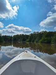 Wall Mural - boat on the river