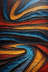 Wall Mural - abstract colorful background