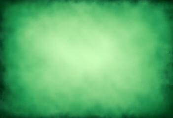 Wall Mural - faint old green elegant color background texture bright vintage center luxury layout vignette border 2022 abstract paper wall christmas grunge holiday fancy blurred soft light blurry blur decoration