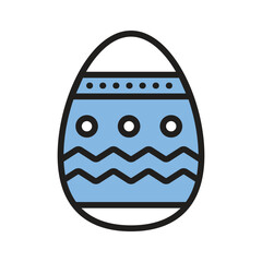 Wall Mural - Get this amazing icon of easter egg in modern style