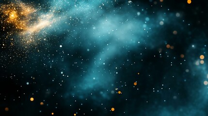 Wall Mural - a blue sky with a lot of stars