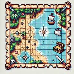  Enchanted Pirate’s Treasure Map