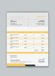 © Md Hafijul - A modern invoice template featuring client vendor details, itemized billing, payment info, and terms conditions. Clean, minimalist design.
