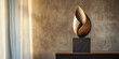 © Tevarplus - abstract sculpture with a luxury interior
