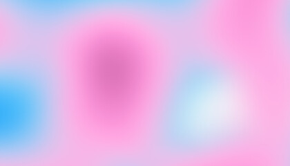 Aufkleber - Blur and light noise abstract gradient overlay background colors blue and pink noise texture