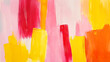 © Liudmila - ibrant brushstroke background with red and yellow