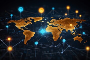 world, map, globe, earth, global, business, technology, communication, internet, network, planet, concept, digital, computer, information, space, web, data, illustration, blue, connection, internation
