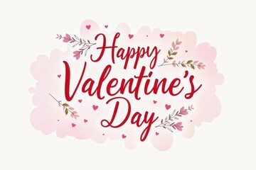 Wall Mural - A colorful card with the words 