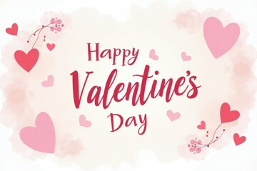 Wall Mural - A colorful card with the words 