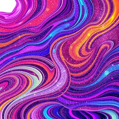  Fluidic Glitter Expressions with Dazzling Motion