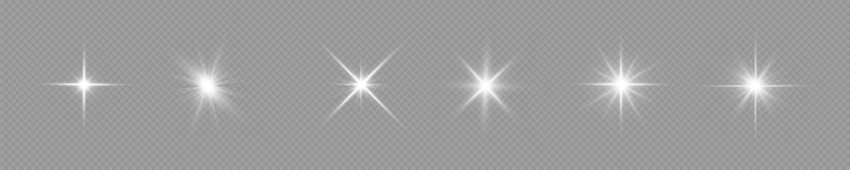 Wall Mural - white effect reflections, neon illumination in red colors. bright light lens. police light effects, 