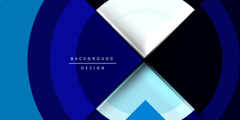Target circle geometric abstract shapes. Vector Illustration For Wallpaper, Banner, Background, Card, Book Illustration, landing page